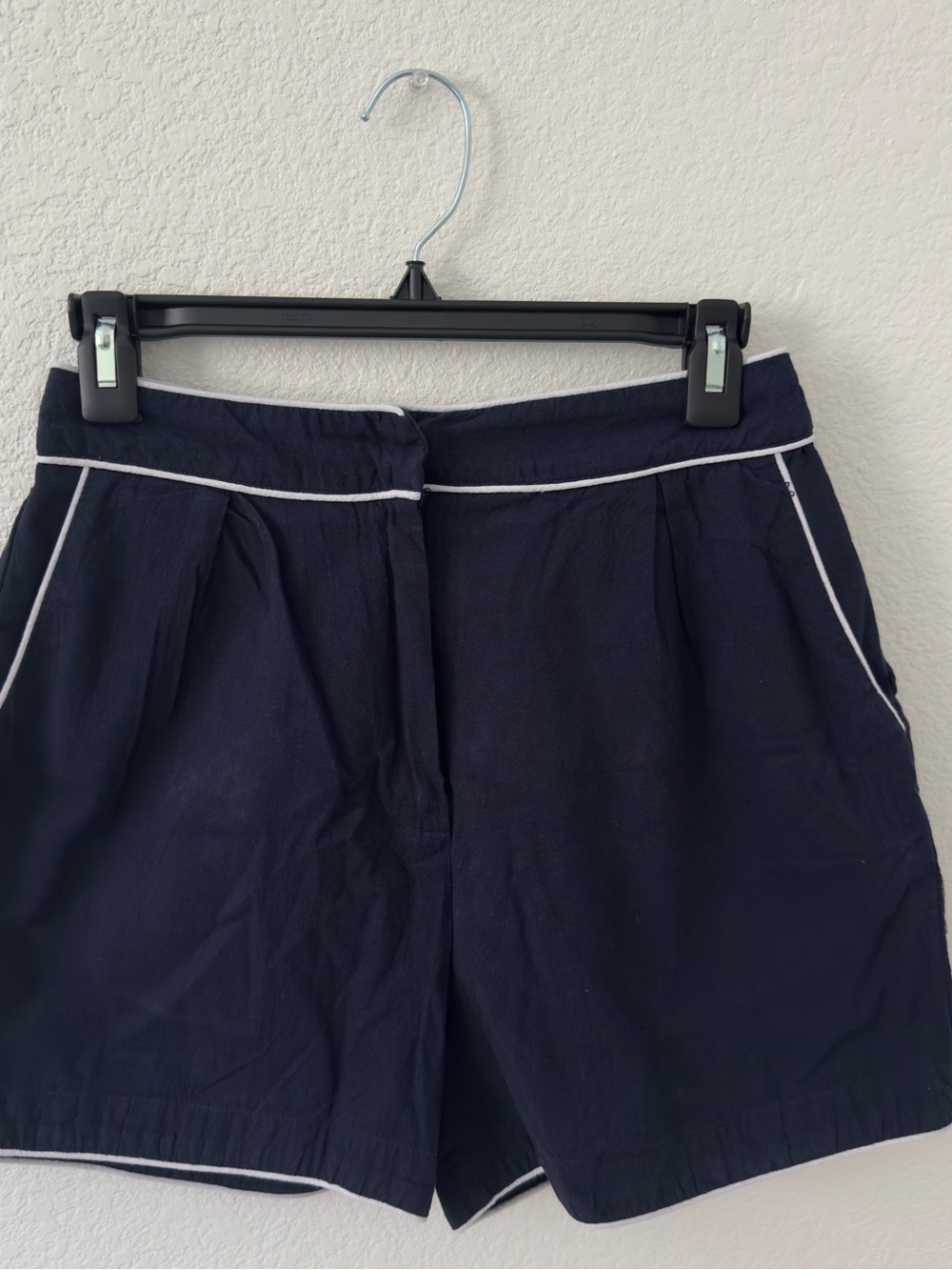 Commense Navy Shorts with White Piping